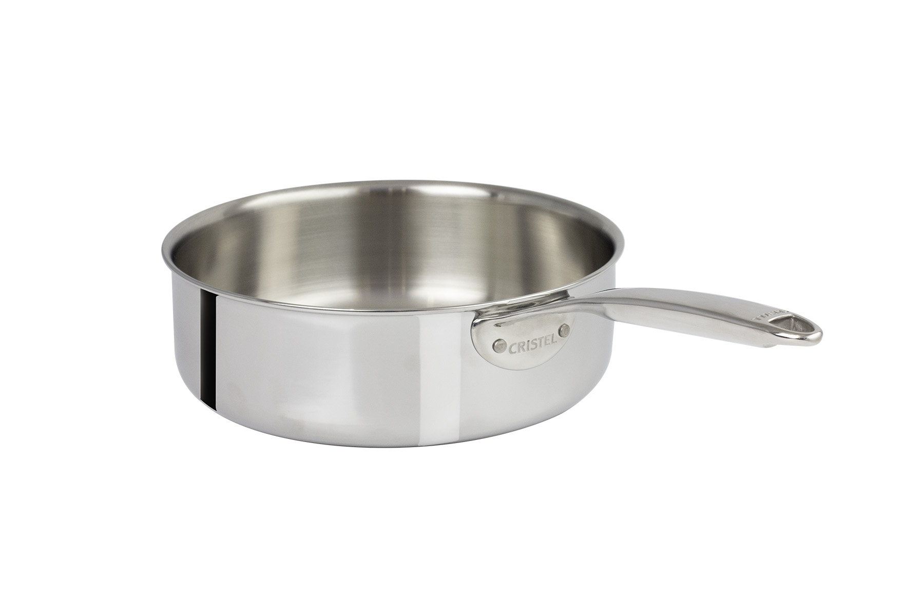 Sauteuse Cristel Castel Pro inox - 24 cm