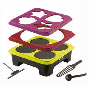 Crêpière Lagrange Créativ' Duo - 3 pochoirs