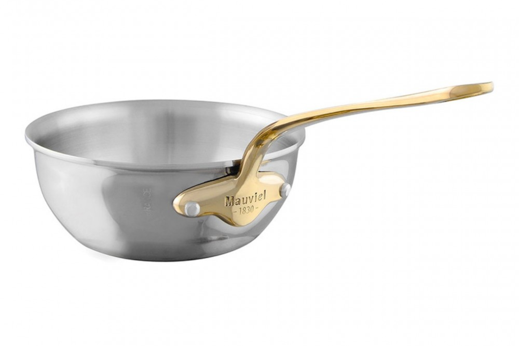 Evasée bombée inox Mauviel M'Cook B - 16 cm