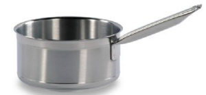 Casserole Bourgeat Tradition inox 18 cm - manche inox