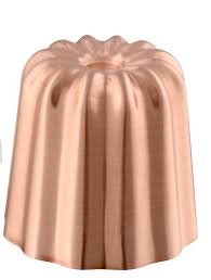 Moule à cannelé Mauviel M'passion cuivre intérieur inox - 3,5 cm