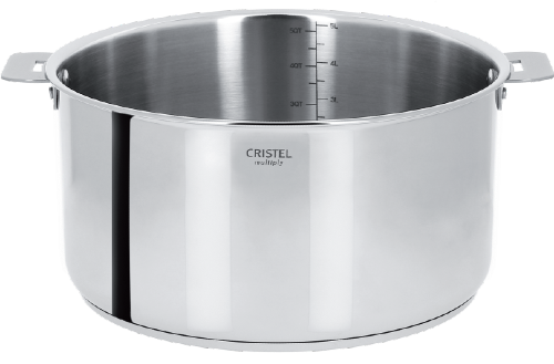 Faitout inox Cristel Casteline amovible - 26 cm