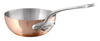 SAUTEUSE ÉVASÉE BOMBÉE M'HERITAGE M'150S - 16 CM MONTURE FONTE D'INOX 16 CM