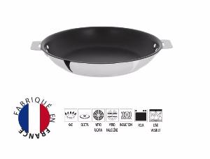 Poêle Cristel Casteline amovible antiadhésive - 30 cm