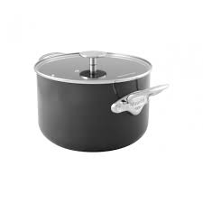 Cocotte aluminium Mauviel M'Stone 3 couvercle en verre - 28 cm