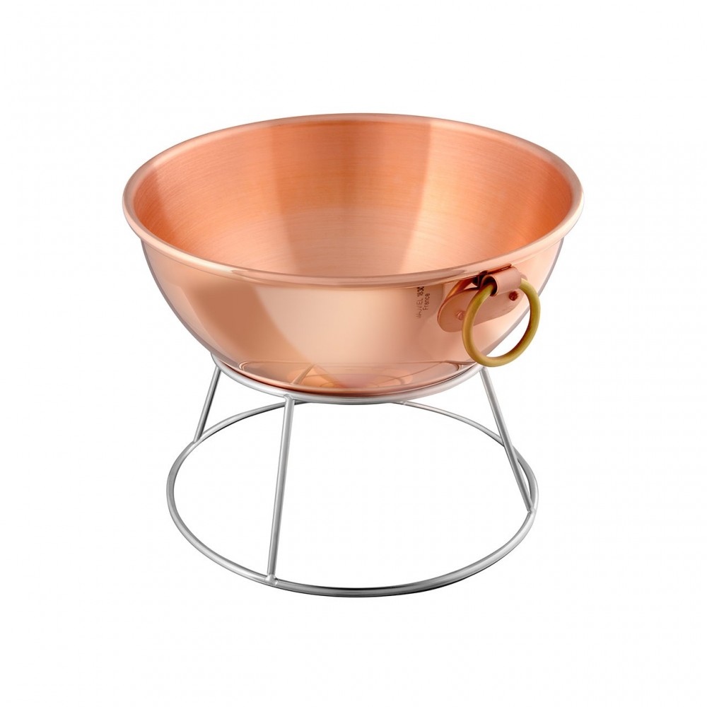 Bassine à blancs d'œufs Mauviel M'Passion anneau cuivre - 35 cm