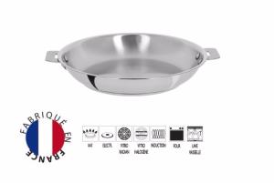 Poêle Cristel Casteline amovible inox - 26 cm