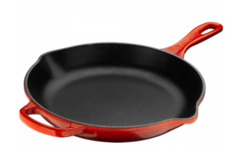 Poêle skillet en fonte émaillée Le Creuset 20 cm - manche en fonte
