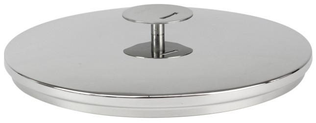 Couvercle Cristel Graphite inox amovible - 26 cm