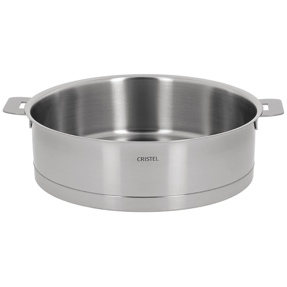Sauteuse inox Cristel Strate amovible - 20 cm