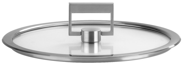 Couvercle plat en verre Cristel Strate - 28 cm