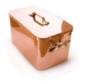Braisière rectangulaire en cuivre Mauviel M'Tradition - 36 x 21 cm
