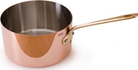 Casserole Mauviel M'Héritage cuivre 12 cm - manche bronze