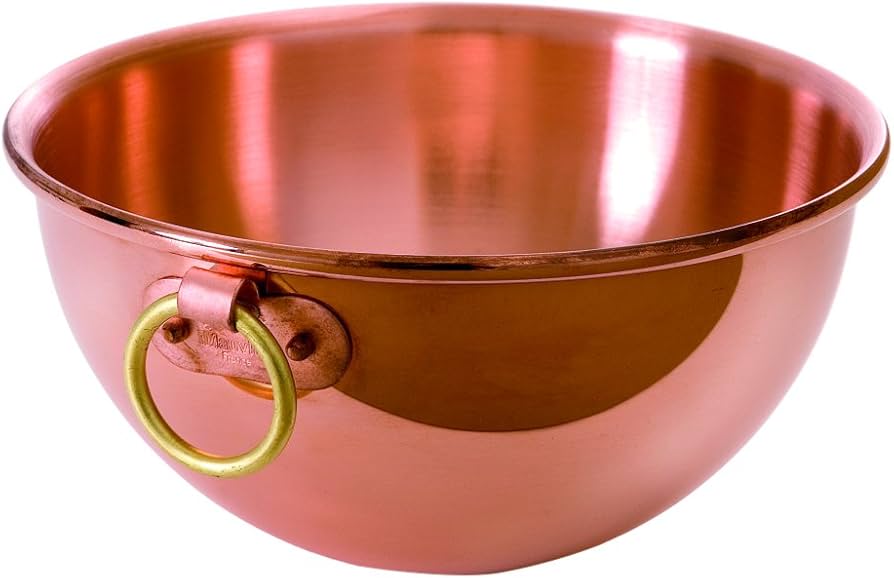 Bassine à blancs d'œufs Mauviel M'Passion anneau cuivre - 20 cm