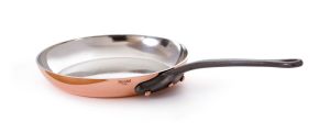 Poêle en cuivre étamé Mauviel M'Tradition 20 cm - manche en fonte