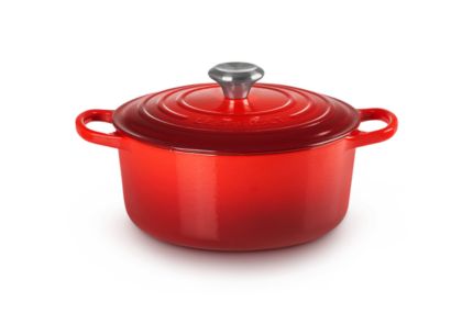 Cocotte en fonte Le Creuset ronde Cerise - 20 cm