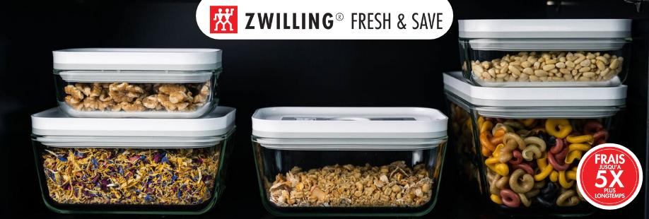Zwilling Fresh & Save, boites en conservation pour la conservation des aliments